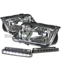 Chrome Housing Head+clear Signal+smoked Led Fog | Built Supply Co
