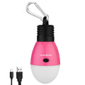 3 Lighting Modes Rechargeable Camping Light Tent Bulb Lantern Hanging Tent Light