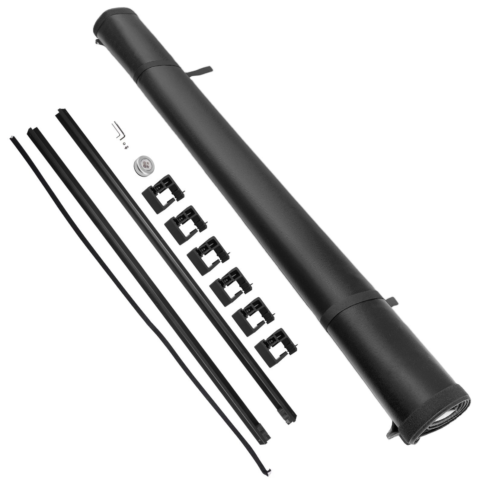5.8ft Roll Up Truck <wbr/>Bed Tonneau Cover for Chevrolet Silverado 2004 2005 2006 07