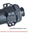 Cycling Component Bicycle Front Hub Dual Sealed Bearings Carbon Fiber