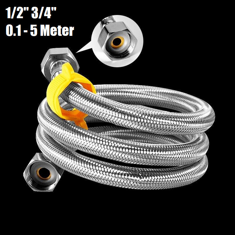 Stainless Steel Braided Flexible Water Supply Hose