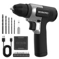 WORKPRO 8V Cordless Drill Set with 3/8'' Keyless Chuck by WORKPRO