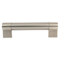 Euro Style 5-1/32" Brushed Nickel Kitchen Cabinet Door Drawer Handle