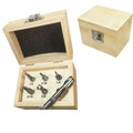 Hss 2 Flute End Mill Set High Speed Steel Center Cut Milling 1/8-1/2''
