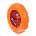 16" Flat Free Wheel Barrow Tire Foamed Polyurethane Wheelbarrow