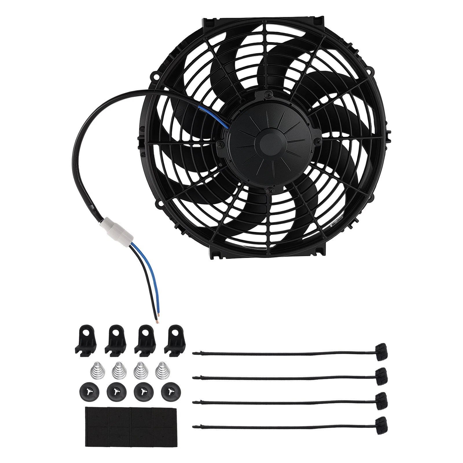 12 Inch Radiator Cooling Fan Electric Universal 180W 12V Fan Assembly