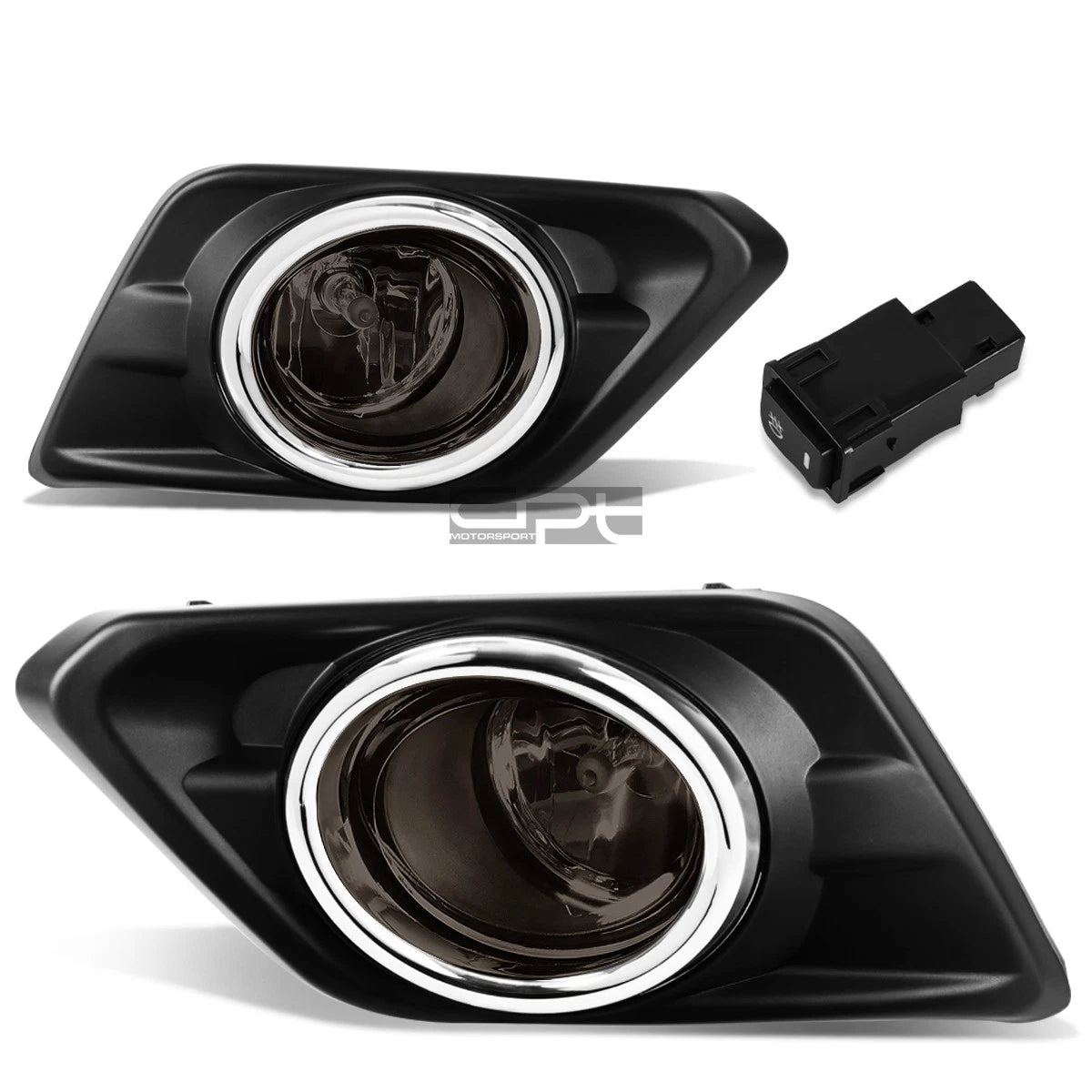 Fit 14-16 Nissan Rogue Smoked Lens Oe Driving Pair | Built Supply Co