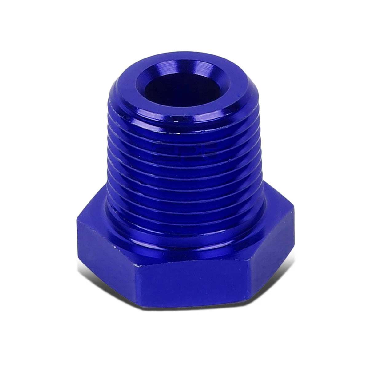 Blue Aluminum Oil/fuel 3/8" Male To 1/8"female Npt | Built Supply Co