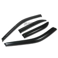 Fit 92-95 Civic 4dr Eg/eh Smoke Tint Window Visor/wind Deflector Vent