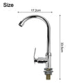 Adjustable And Water Saving Single Lever Hole Tap For Kitchen Sink