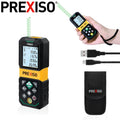 PREXISO 265Ft Rechargeable Laser Measure Green Beam Laser Measurement Tool 30Set