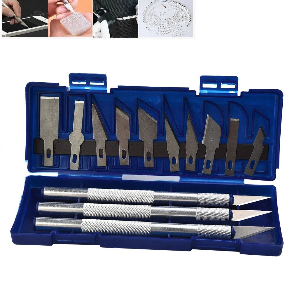 Precision Cutter Set Exacto Hand Carving Tool Arts/craft Hobby Kit
