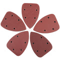 WORKPRO 150PC Mouse Sander Pads 5 Hole Detail Sander Sandpaper Sheets