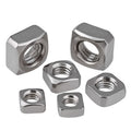 Steel Square Nut Chamfered DIN557 M3 to M12