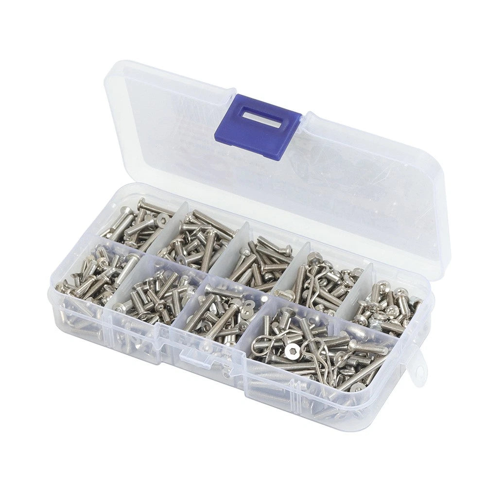 Durable Steel Screw Nuts Set For Axial Scx10 Iii | Built Supply Co