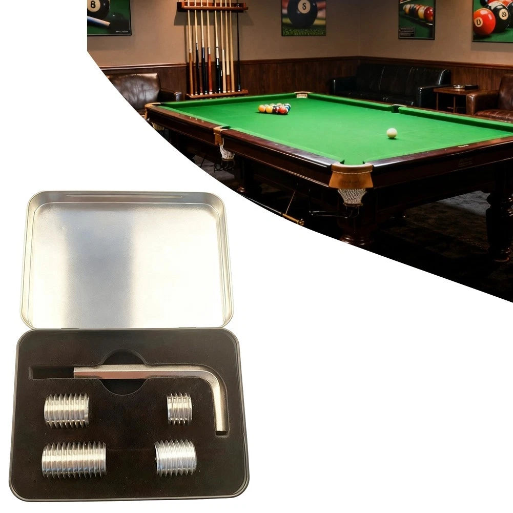 Four Piece Pool Cue Weight Bolt Set For Cuetec Billiards Cue