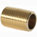 Brass Pipe Close Nipple 1/2" Male Pipe X 1/2 Male Pipe 215pn-8