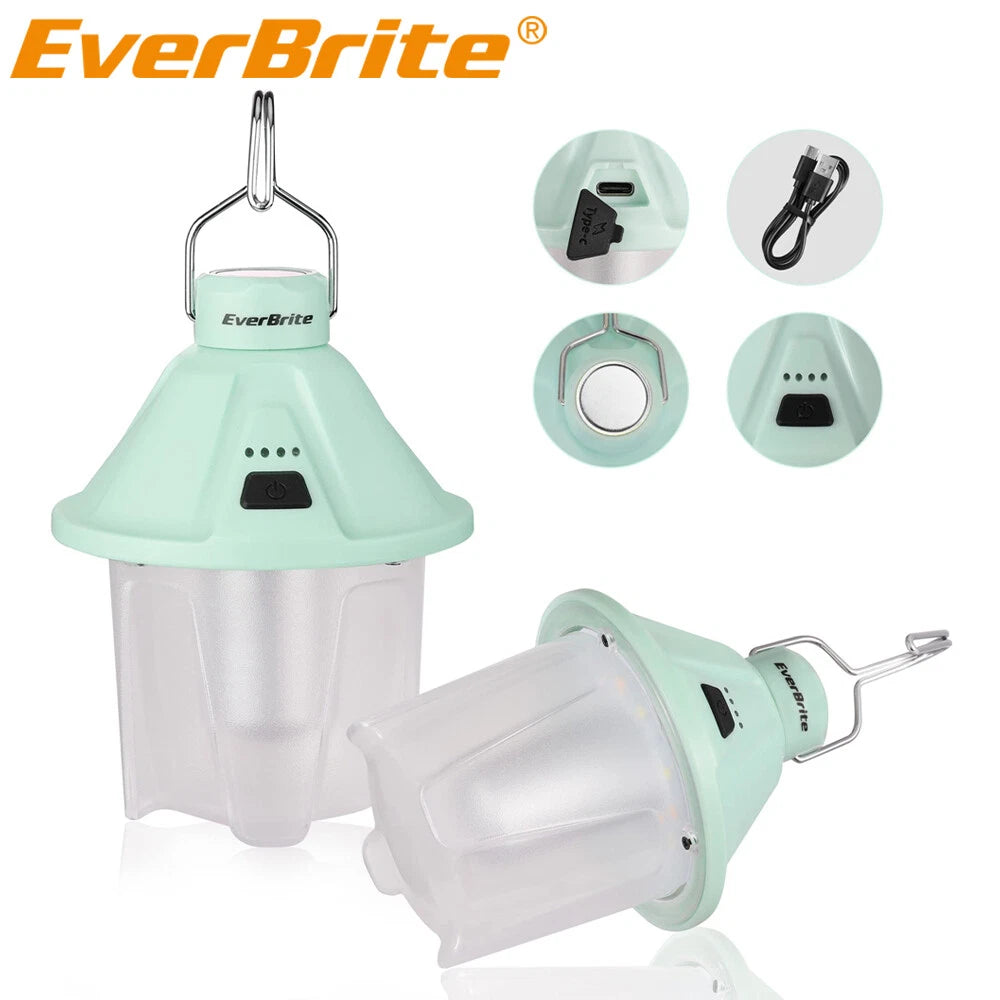 Everbrite 2pk 450lm Camping Lantern 5 Lighting Mode | Built Supply Co