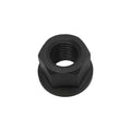 Black Oxide Finish 3/8"-16 Thread Flange Nut Steel Hex Threading