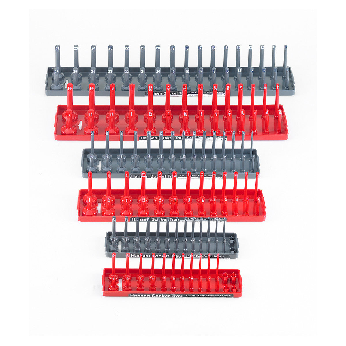 Hansen 6pc Socket Organizer Tray Rack