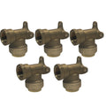 XFITTING 3/4" Push Fit 1/2" Female NPT Elbow 5 Pack