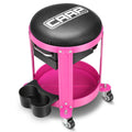 5.5"w X 9.5"l 300lbs Capacity Purple Rolling Stool | Built Supply Co