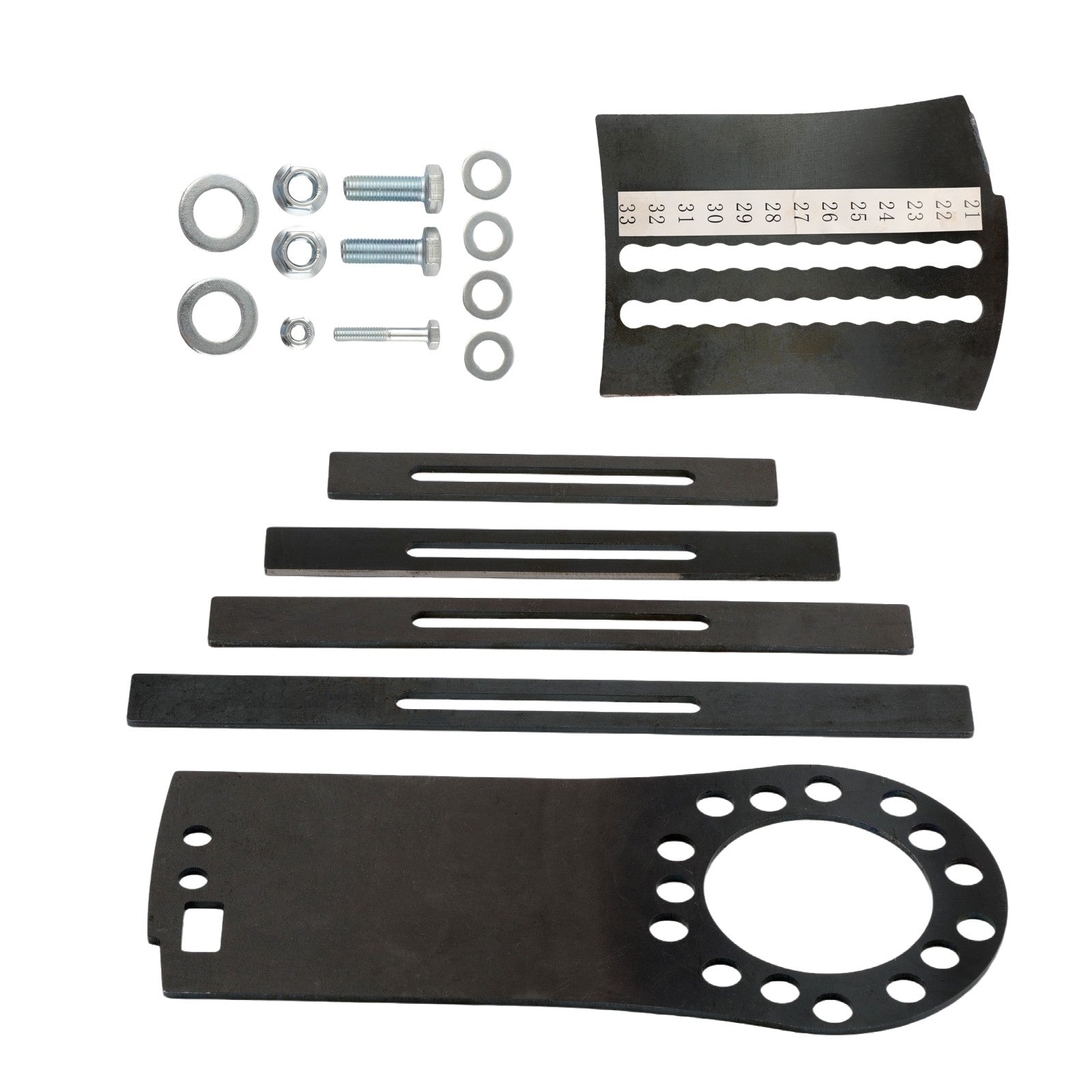 Wheel Tire Combination Measuring Fitment Tool Kit Gauge for 21-33 in