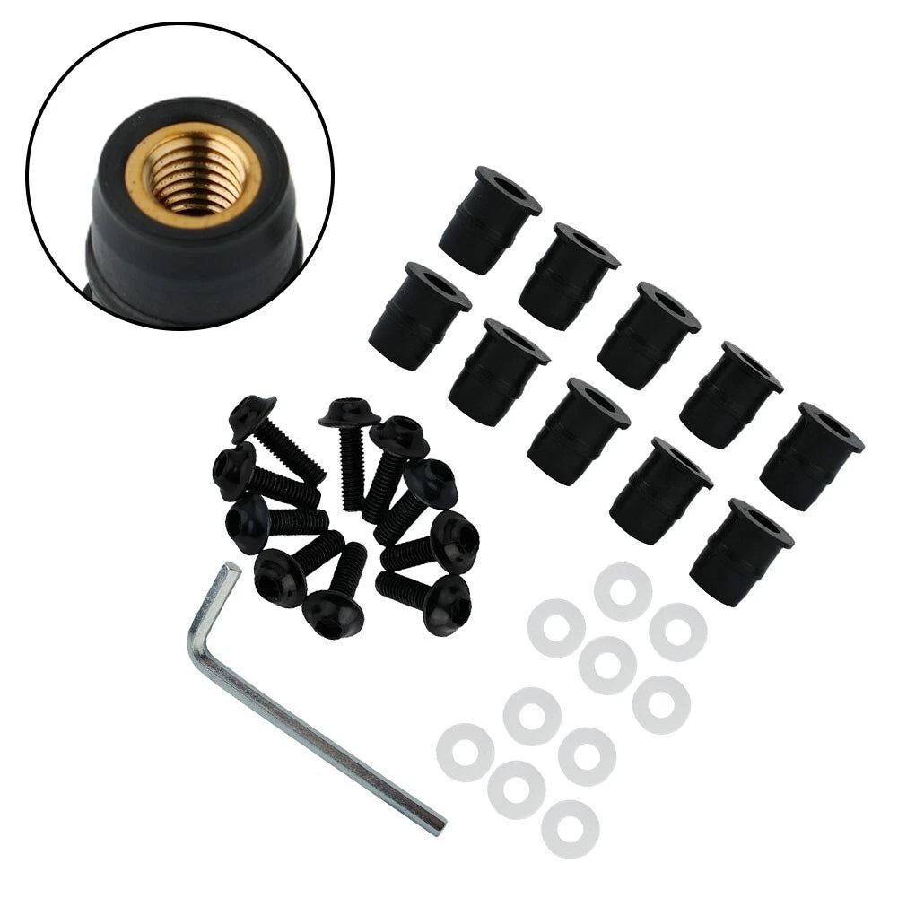 Cnc Bolt Strength Windscreen Windshield Aluminum+plast<wbr/>ic