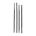 4x Window Sweep Belt Weatherstrip for Honda Civic Sedan 92-95 72950-SR4-003