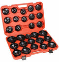 30PCS Oil Filter Cap Wrench Cup Socket Tool Set Mercedes Bmw Vw Audi