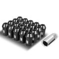 J2 Engineering Black M12 X1.25 25mm Od/42mm Height | Built Supply Co