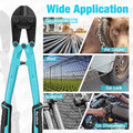 14-inch Bi-material Heavy Duty Bolt Cutter For Rod Bolts Rivet Chains