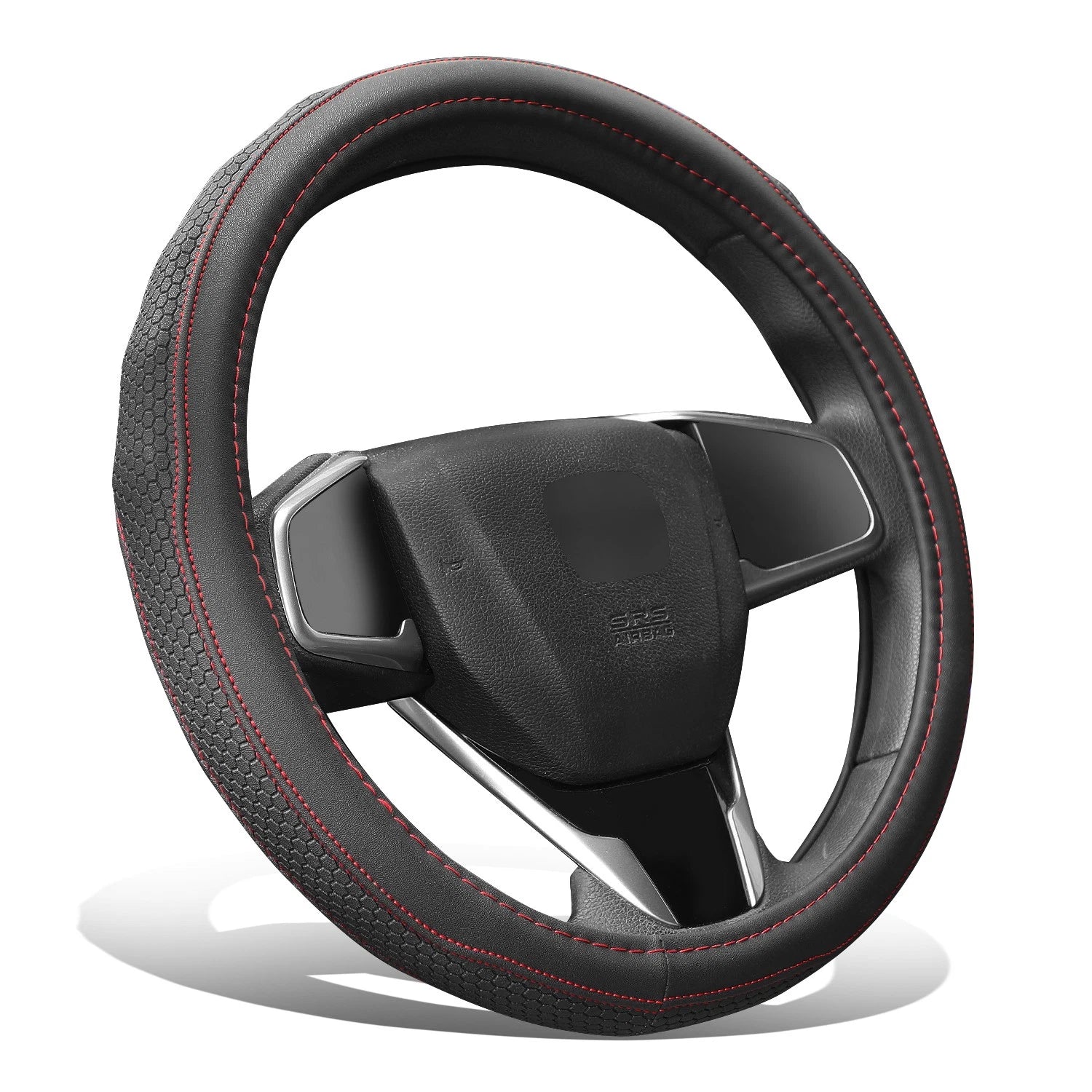 Black Hexagon Pattern Full Surround Insert Steering | Built Supply Co