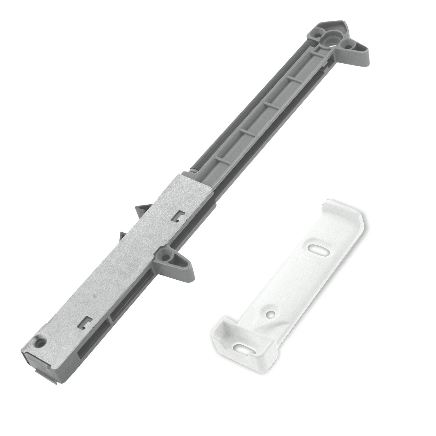 Soft Close Cabinet Drawer Damper / Adapter For Wood Drawers (White)