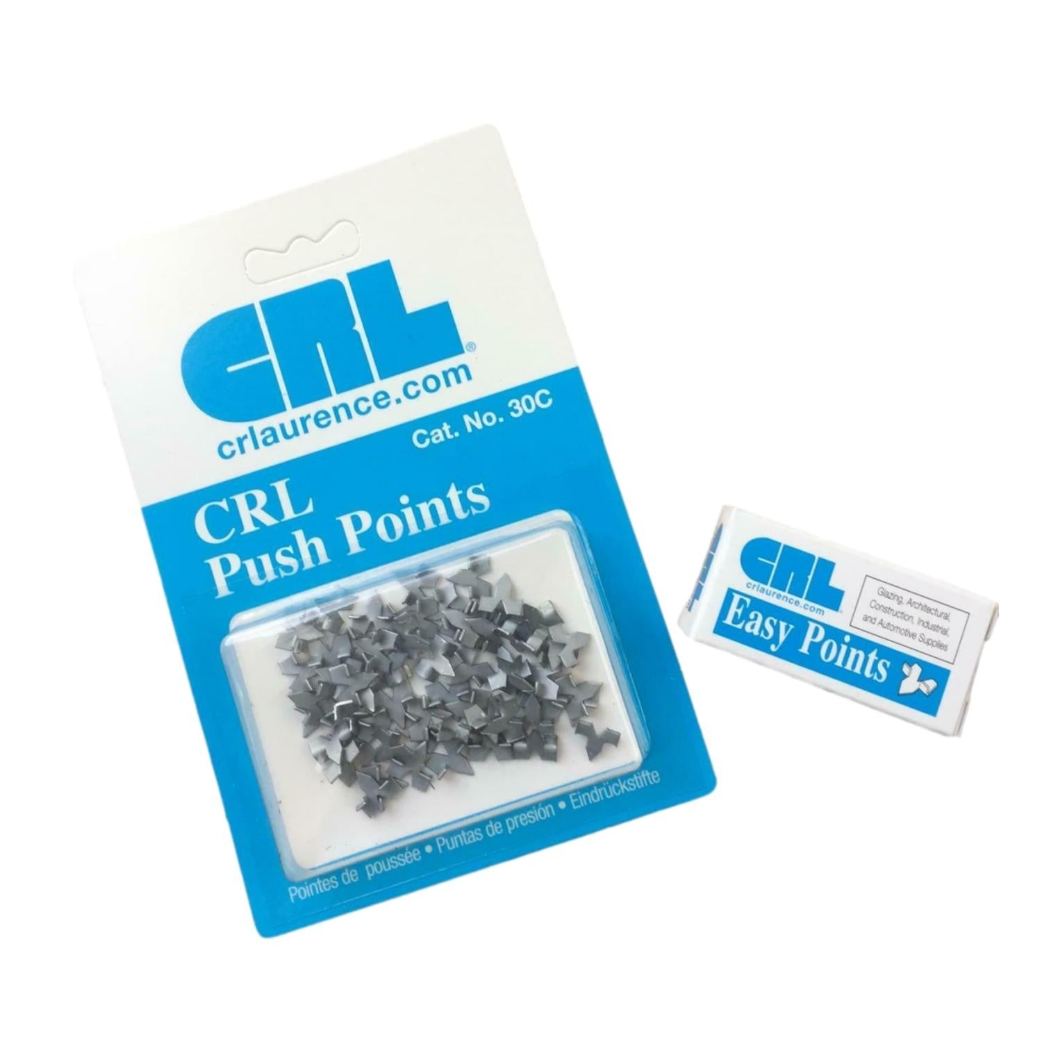 CRL Framing Glazier's Push Points 10, 50, 100, 200 Glazing