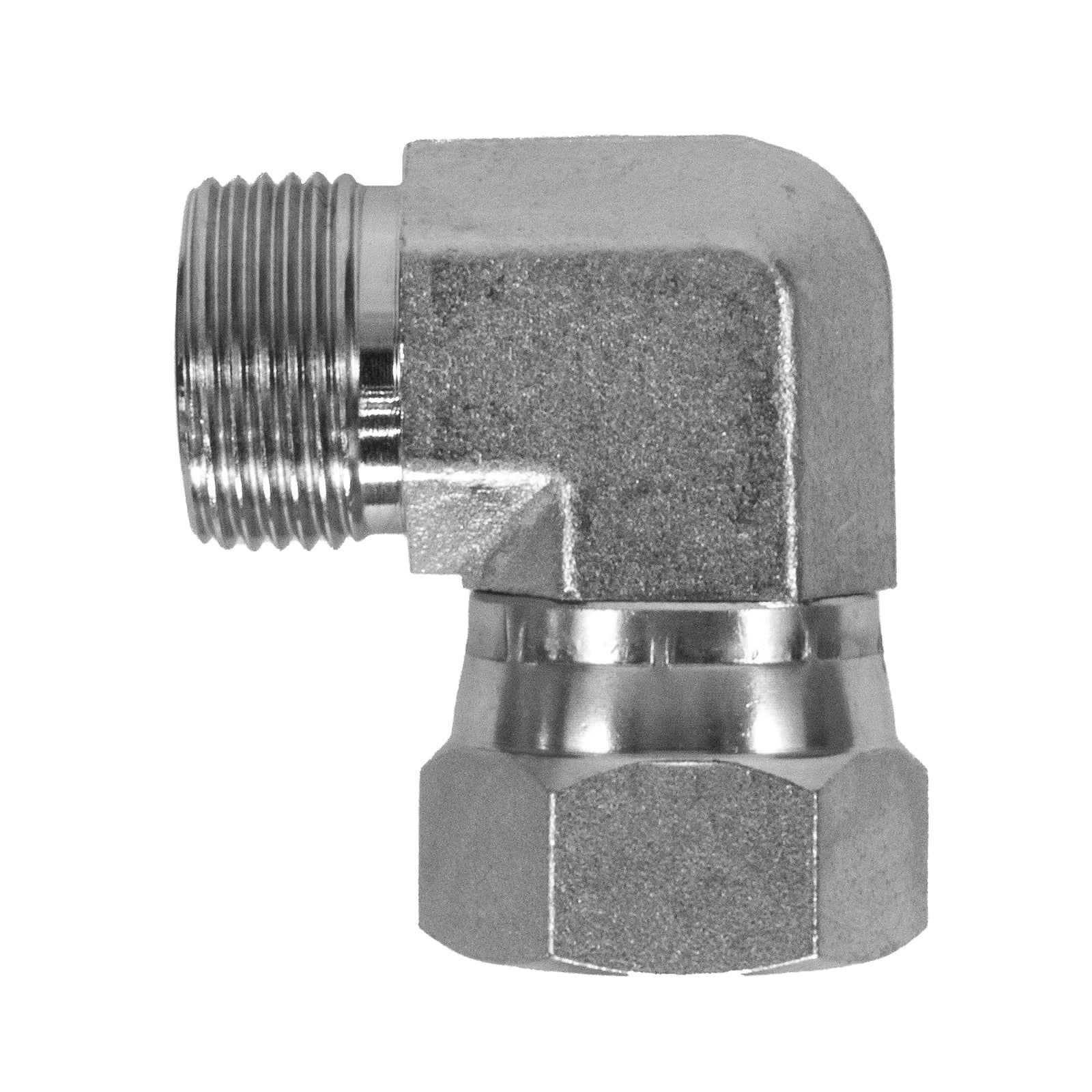 Hydraulic Adapter - 08 Male Face Seal X 06 Female Face Seal 90