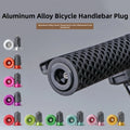 Aluminum Alloy Bike Handlebar End Covers For Road And Mountain Bikes