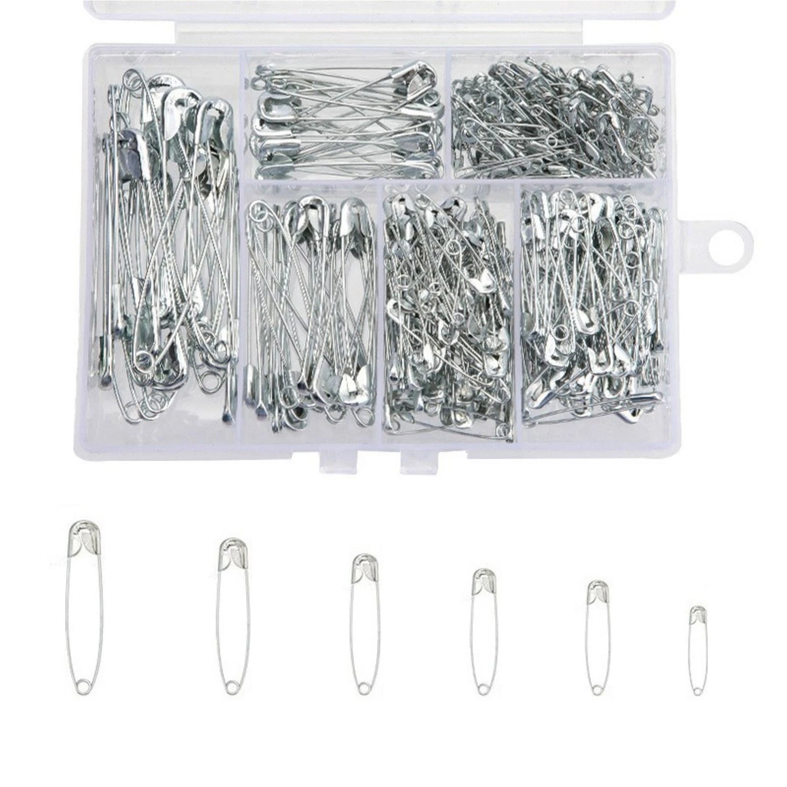 Wholesale Safety Pins Assorted 6 Size For Sewing Crafting Tailoring