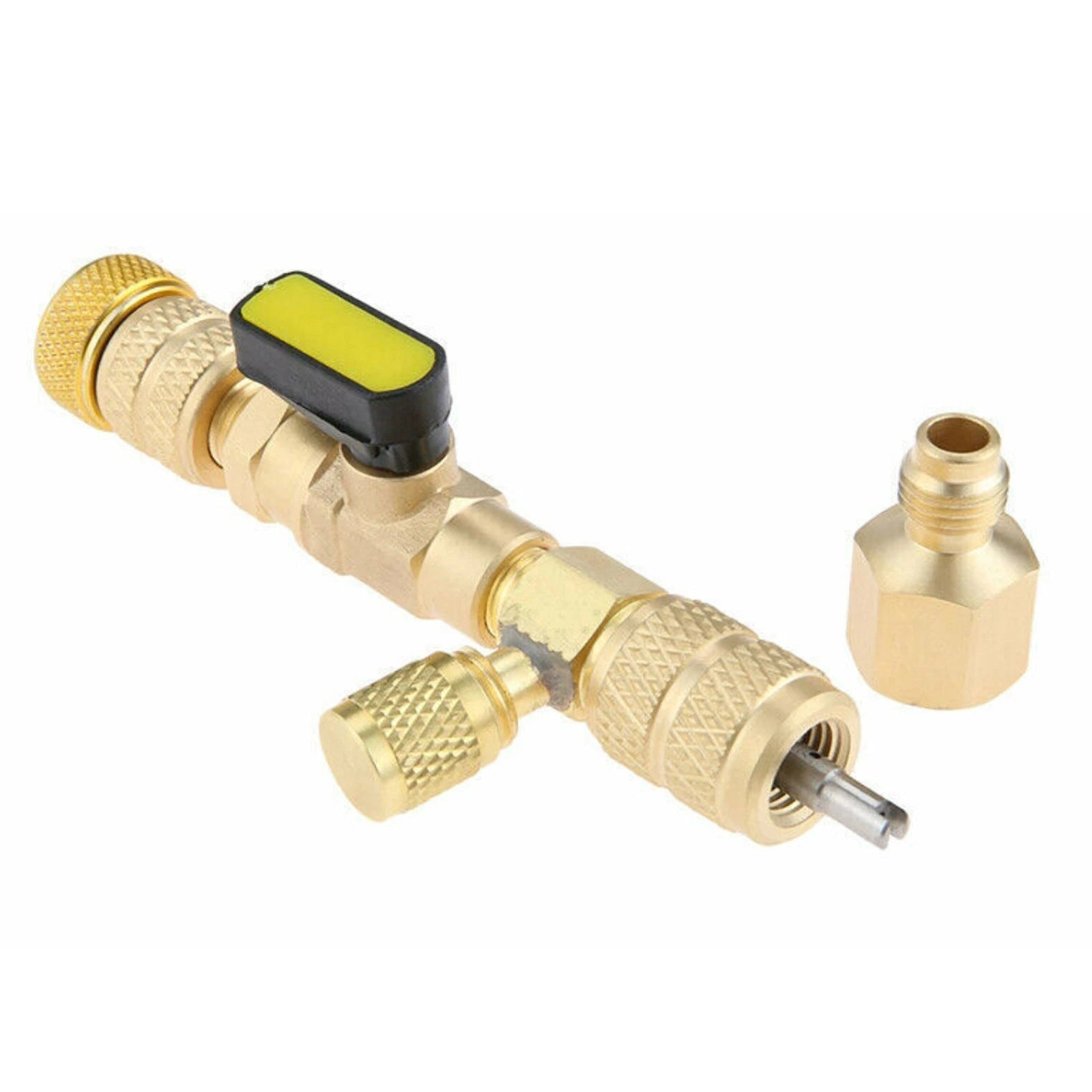 Hvac Ac Schrader Valve Core Remover 2 Size 1/4" 5/16" Port Installer