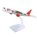 1/400 Scale Airbus Asia Dragon 320 A320 100th Alloy Plane Model