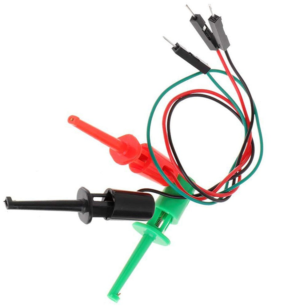 Practical Hook Test Clip 3pcs For Electrical Test Work Metal And PlasticOpens in