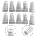 10 Pack Of Cable Gland Connector Rubber Strain Relief Sleeves For