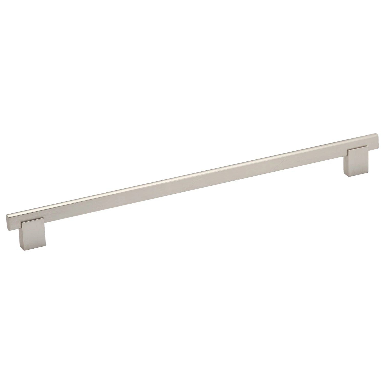 10 Pack 13-7/8" Long Modern Bridge Style Brushed Nickel Cabinet Pull