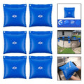 Pvc Pool Cover Weights 6 Pack Water Bags For Secure Above Ground Pools