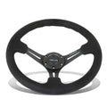 Nrg Reinforced 350mm 3" Deep Dish Alcantara Grip | Built Supply Co