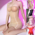 Top Dress High Stretch Lingerie Nightwear Sexy Transparent Solid Color