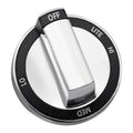 W10415450 Plastic Kitchen Stove Switch Knob For Whirlpool Wide