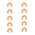 XFITTING 3/4" Push Fit Disconnect Clip 10 Pack
