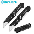 Duratech Folding Pocket Utility Knife Set Stone Washed Quick Change