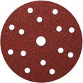 25pc 6-Inch Sanding Discs - 40 Grit Hook & Loop by Unbranded